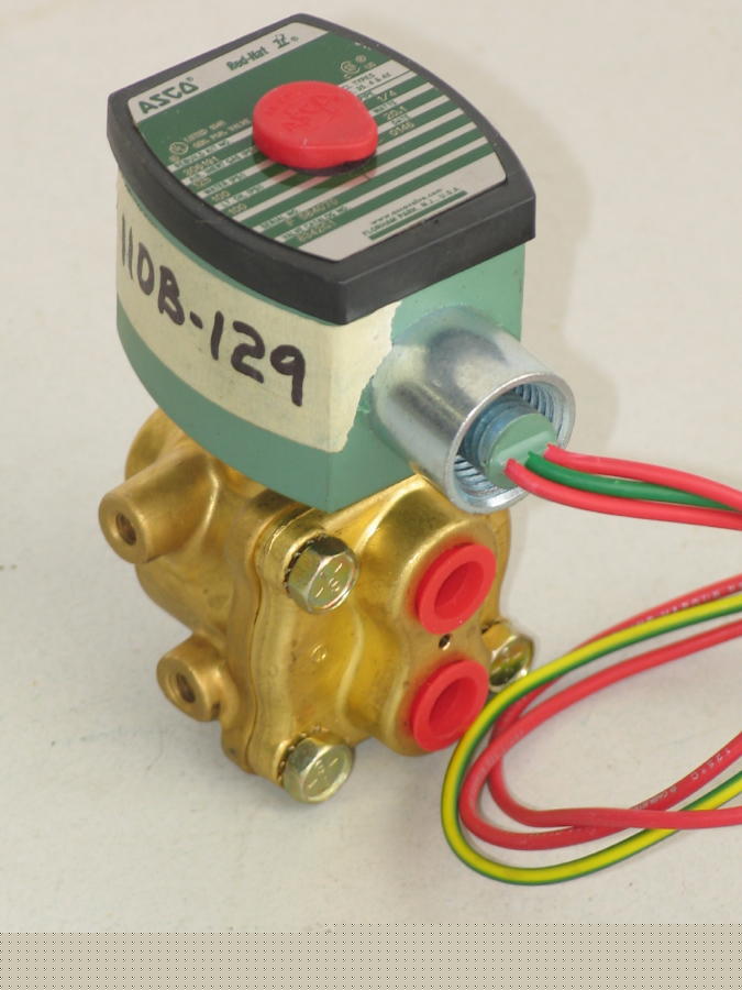 Asco air inert gas & fluid electrically operated valve