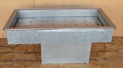 Atlas metal wcm-3 remote refrigerated drop-in cabinet