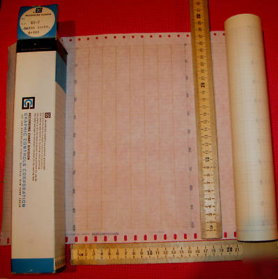 Chart recorder paper: 0 to 100, recording plotter, wk-7