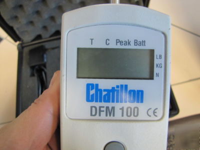 Chatillion dfm digital force meter