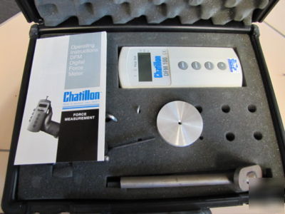 Chatillion dfm digital force meter