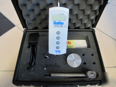 Chatillion dfm digital force meter