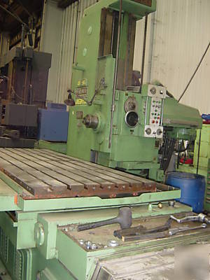 Devlieg spiramatic manual horizontal boring mill 4K96