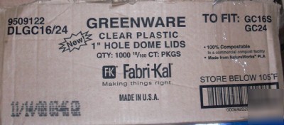 Greenware clear plastic 1