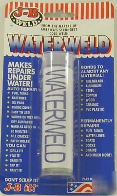 Jb weld waterweld water resistant putty single pack