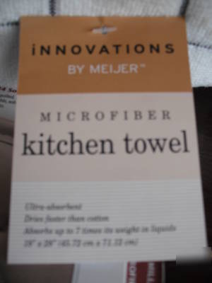 Lot 120PC microfiber kitchen towel cloth 18X28 oversize