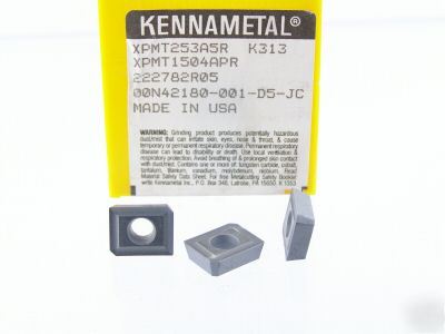 New 50 kennametal xpmt 253A5R K313 carbide insert O615S