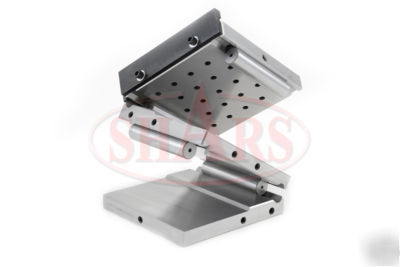 New 6X6X3-1/8 brand compound sine plate .0002