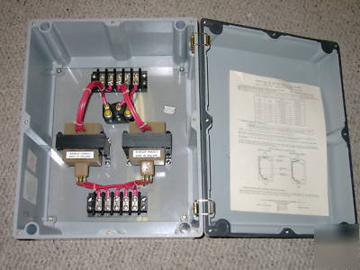 New fiberglass raintight electrical enclosure 13X11X5