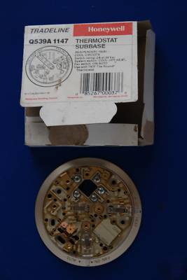 New subbase for honeywell T87F thermostat (round) 