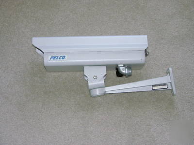 Pelco MC3810-2 security camera, housing and wall mount