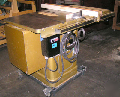 Powermatic 66 table saw w/biesemeyer fence 5HP 220V 3PH