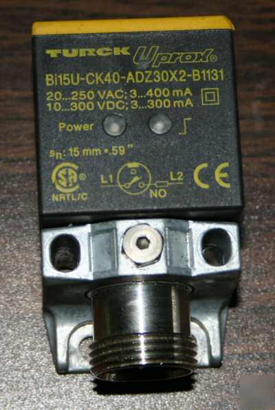 Turck - uprox proximity sensor BI15U-CK40-ADZ30X2-B1131