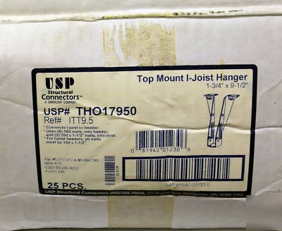 Usp top mount i-joist hangers THO17950 1 3/4