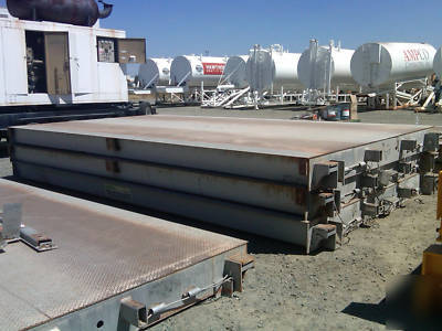 2000 steel deck mettler toledo 120'X11' truck scale 