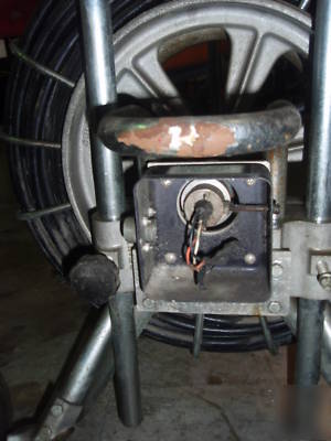 Aries push reel sewer inspection camera system - used