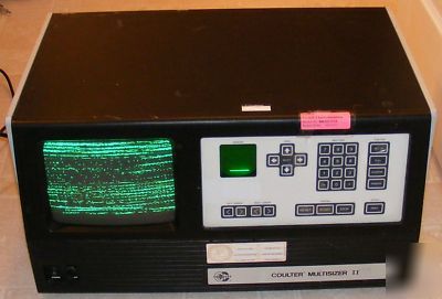 Coulter multisizer ii particle counter