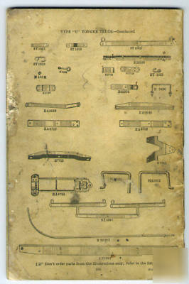 Mccormick deering grain binder vintage manual