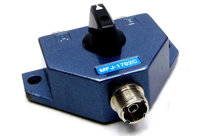 Mfj-1702C 2 position coax switch lightning protected