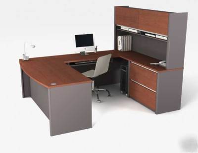 New 7PC u-shape executive office desk set, #be-con-U5