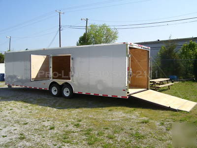 New 8.5 x 30 new enclosed car hauler