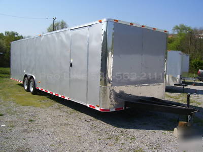 New 8.5 x 30 new enclosed car hauler