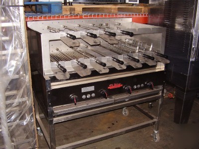 New hickory churasco professional gas grill - 