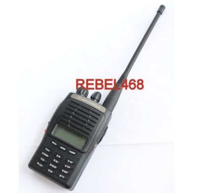 New lot 4 motorola 2 way radio vhf hurricane 5W imp.mic