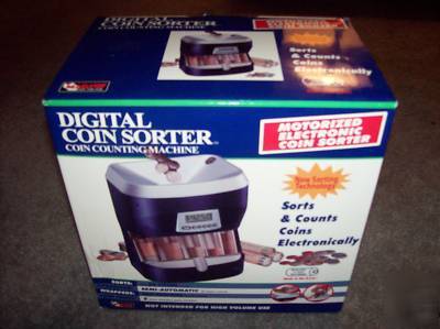New magnif digital coin sorter 4860 : in retail box 