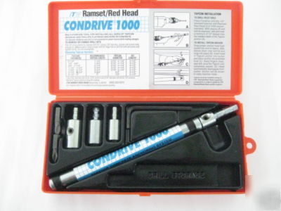 New red head C1000 condrive concrete anchor syst (YB19)