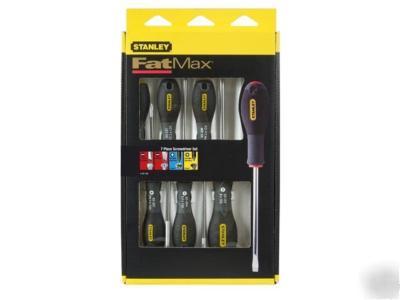 Nib stanley fatmax 7PC screwdriver set 065438. b . .