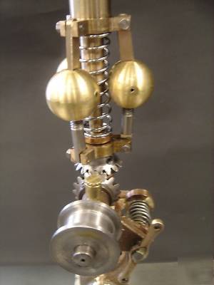 Steam engine flyball governor scale model