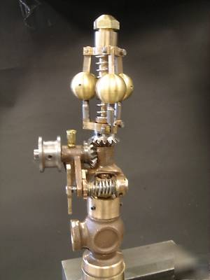 Steam engine flyball governor scale model