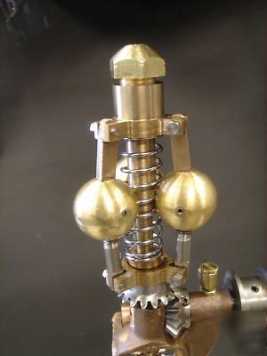 Steam engine flyball governor scale model