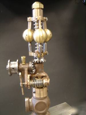Steam engine flyball governor scale model