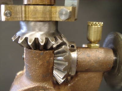 Steam engine flyball governor scale model