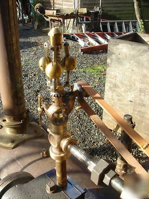 Steam engine flyball governor scale model
