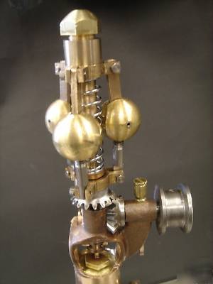 Steam engine flyball governor scale model