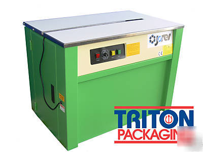 Strapping machine semiautomatic strap heat jorestech 