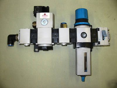 Air regulator / filter combination, festo, modular