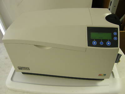 Fargo DTC515 color id card printer w/ribbon