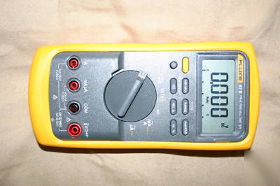 Fluke 87V true rms multimeter w/temp mint 