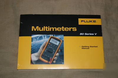Fluke 87V true rms multimeter w/temp mint 