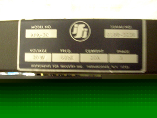Ifi eg&g rf power amp cw 1KW 10KZ- 250MHZ bullet proof