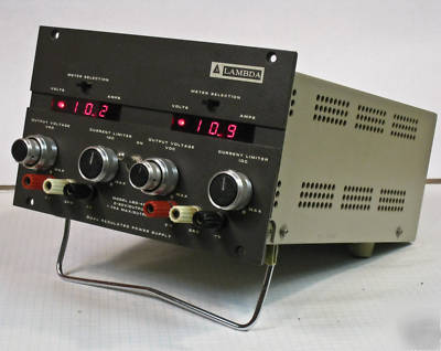 Lambda lqd-421 dual power supply 0-20V 1.7A nice unit