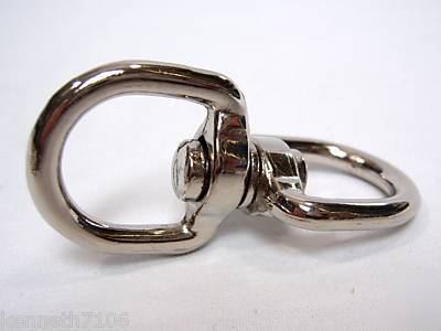 Lot double eye swivel eye swivels zink nickel finish nw