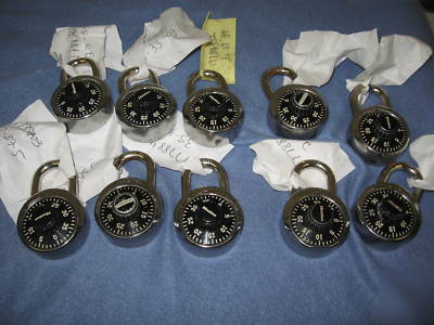 Master lock combination lock lot