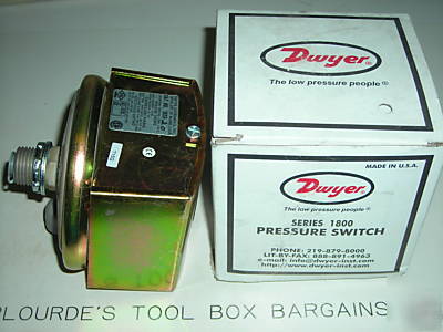 New dwyer model 1823-20, 1800 series pressure switch