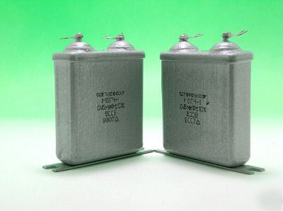 8X tested & matched mbgch-1 - 0.5UF 500V pio capacitors