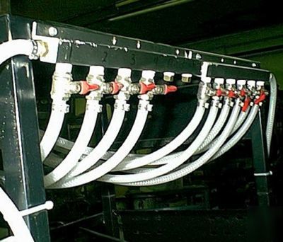 Beverage dispensing solutions rack w/pumps, regulators+